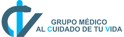 logo grupo medico al cuidado de tu vida